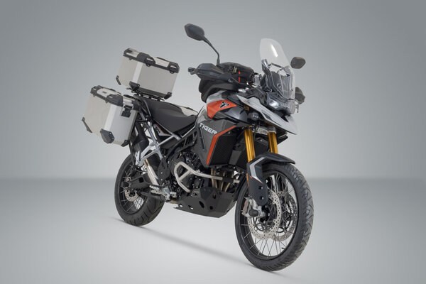Kit Aventure TRAX ADV Argent pour Triumph Tiger 900 GT / Rally Pro 2023 et + sw motech